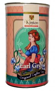 Кинтон чай Эрл грей к-м/б 100гр  ―  аутентичный чай из Китая и Цейлона 
