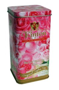 Кинтон чай Розовые розы Pink Roses ж/б 100 г ОРА ―  аутентичный чай из Китая и Цейлона 