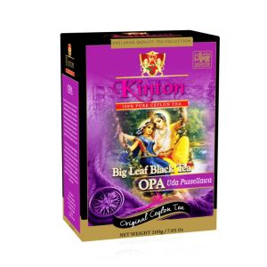 Кинтон чай плантационный Уда Пусселава   к/п 200 г х 20 шт цейлонский черный ―  аутентичный чай из Китая и Цейлона 